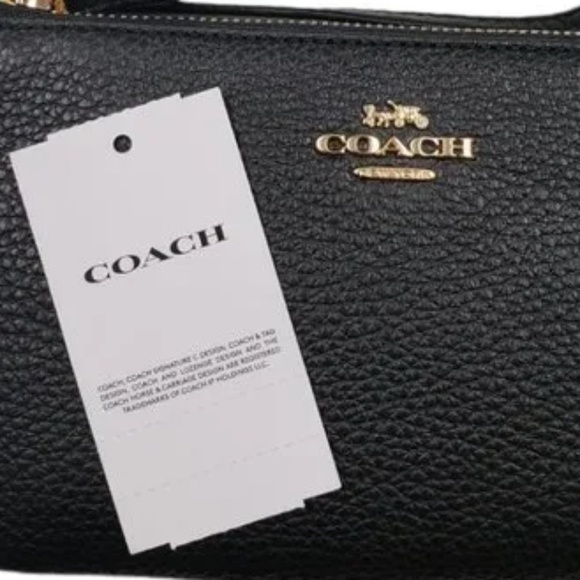 New Coach Double Zip Wristlet NWT - Picture 4 of 5
